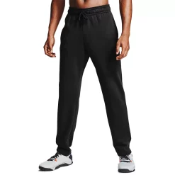 Big & Tall Under Armour Rival Fleece Pants -Workout Clothes Sales Store 4232694 Black