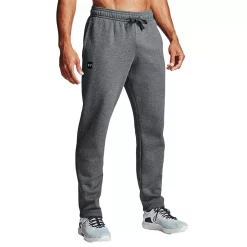 Big & Tall Under Armour Rival Fleece Pants -Workout Clothes Sales Store 4232694 Pitch Gray Heather