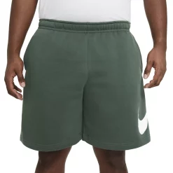 Big & Tall Nike Club Fleece Shorts -Workout Clothes Sales Store 4241871 Galactic Jade