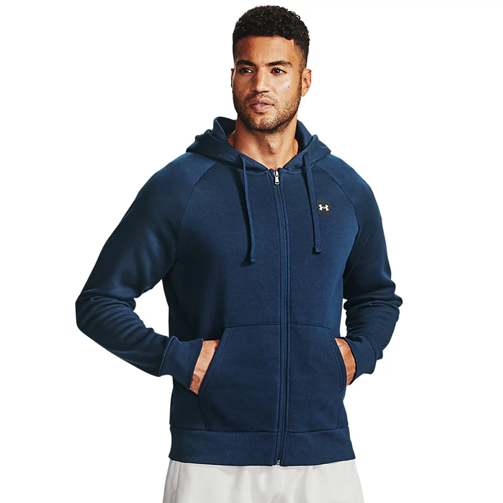 Men's Under Armour Rival Fleece Full-Zip Hoodie 4 Men's Under Armour Rival Fleece Full-Zip Hoodie - Image 2