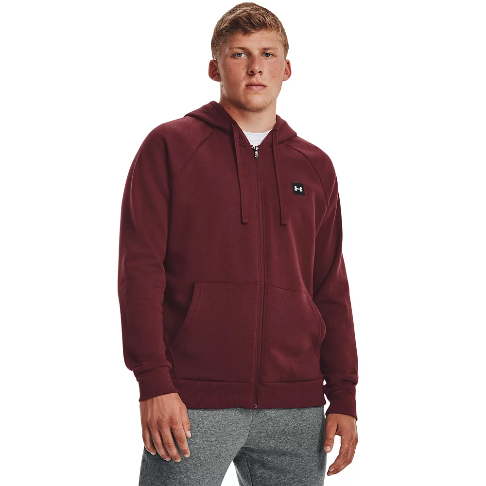 Men's Under Armour Rival Fleece Full-Zip Hoodie 9 Men's Under Armour Rival Fleece Full-Zip Hoodie - Image 7