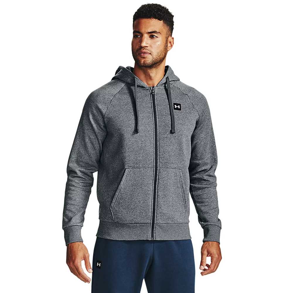 Men's Under Armour Rival Fleece Full-Zip Hoodie 5 Men's Under Armour Rival Fleece Full-Zip Hoodie - Image 3
