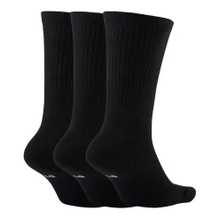 Men's Nike 3-pack Everyday Dri-FIT Basketball Crew Socks -Workout Clothes Sales Store 4380002 ALT