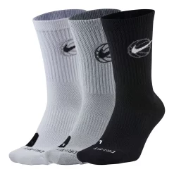 Men's Nike 3-pack Everyday Dri-FIT Basketball Crew Socks