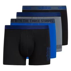 Men's adidas 4-pack Core Stretch Cotton Trunks 16 Men's adidas 4-pack Core Stretch Cotton Trunks -Workout Clothes Sales Store 4435432 ALT5