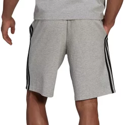 Men's adidas 3-Stripe Jersey Shorts -Workout Clothes Sales Store 4485657 ALT
