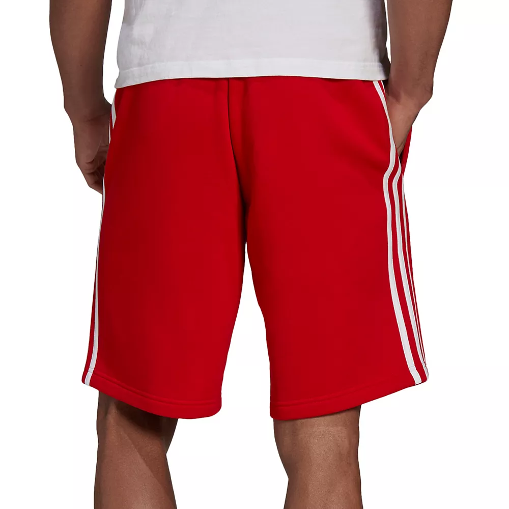 Men's adidas 3-Stripe Fleece Shorts 10 Men's adidas 3-Stripe Fleece Shorts - Image 8