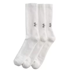 Men's Under Armour 3-pack Crew Training Socks -Workout Clothes Sales Store 4497730 ALT5