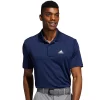 Men's adidas Primegreen Performance Golf Polo 2 Men's adidas Primegreen Performance Golf Polo -Workout Clothes Sales Store 4502340 Collegiate Navy