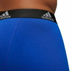 Men's Big & Tall adidas Stretch Cotton 3-Pack Boxer Briefs -Workout Clothes Sales Store 4517777 ALT7