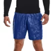 Big & Tall Under Armour Emboss Woven Shorts 1 Big & Tall Under Armour Emboss Woven Shorts -Workout Clothes Sales Store 4530643 Tech Blue