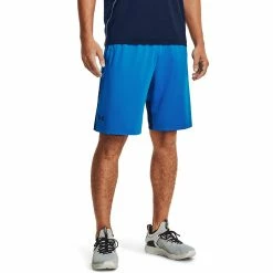 Big & Tall Under Armour Raid 2.0 Shorts -Workout Clothes Sales Store 4530648 Blue Circuit