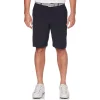 Men's Grand Slam Double-Pleated Active-Waistband Golf Shorts -Workout Clothes Sales Store 4575511 Black Iris