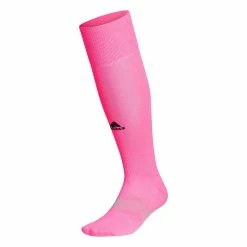 Men's adidas Metro IV Over-The-Calf Soccer Socks -Workout Clothes Sales Store 4585449 Pink