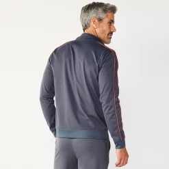 Men's Tek Gear® Tricot Jacket -Workout Clothes Sales Store 4638802 ALT