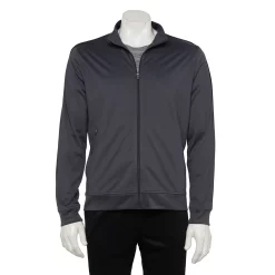 Men's Tek Gear® Tricot Jacket -Workout Clothes Sales Store 4638802 Hawk Gray