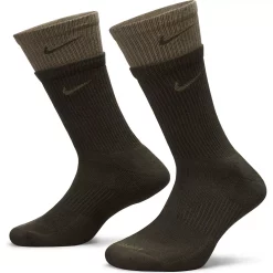 Men's Nike Everyday Plus Dri-FIT Cushioned Training Crew Socks -Workout Clothes Sales Store 4647012 Khaki Matte Olive