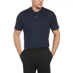 Men's Grand Slam Classic-Fit Baseball Collar Golf Shirt -Workout Clothes Sales Store 4794953 Navy