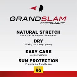 Big & Tall Grand Slam DriFlow Expandable Waistband Golf Shorts -Workout Clothes Sales Store 4829423 ALT99