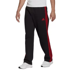 Men's adidas Essentials Fleece Pants -Workout Clothes Sales Store 4882608 Black Scarlet