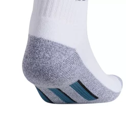Men's adidas 3-pack Cushioned Quarter Socks 19 Men's adidas 3-pack Cushioned Quarter Socks -Workout Clothes Sales Store 4888447 ALT4
