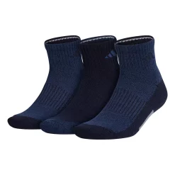 Men's adidas 3-pack Cushioned Quarter Socks