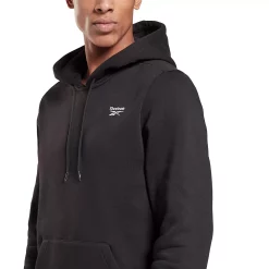 Men's Reebok Identity Fleece Hoodie -Workout Clothes Sales Store 4889609 ALT2