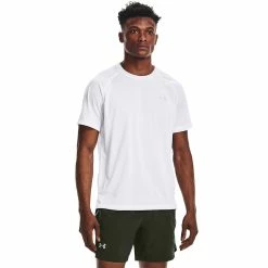 Men's Under Armour UA Streaker Run Short Sleeve Shirt 23 Men's Under Armour UA Streaker Run Short Sleeve Shirt -Workout Clothes Sales Store 4931822 White
