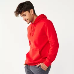 Men's Tek Gear® Ultra Soft Fleece Hoodie 20 Men's Tek Gear® Ultra Soft Fleece Hoodie -Workout Clothes Sales Store 4972082 Cherry Berry