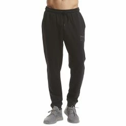 Men's Spalding Logo Joggers -Workout Clothes Sales Store 4972112 Black