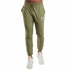 Men's Spalding Logo Joggers -Workout Clothes Sales Store 4972112 Olivine