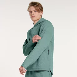 Men's FLX Commuter Fleece Pullover Hoodie -Workout Clothes Sales Store 5017843 Claremont Green