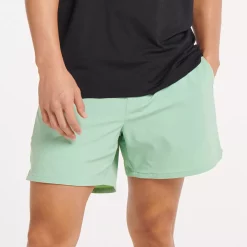 Men's FLX 5" Running Shorts -Workout Clothes Sales Store 5018712 Discreet Green