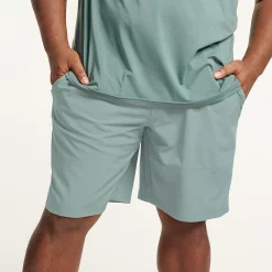 Big & Tall FLX 9" Accelerate Short -Workout Clothes Sales Store 5025167 Gray Inlay