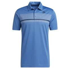 Big & Tall adidas Checkered Chest Polo