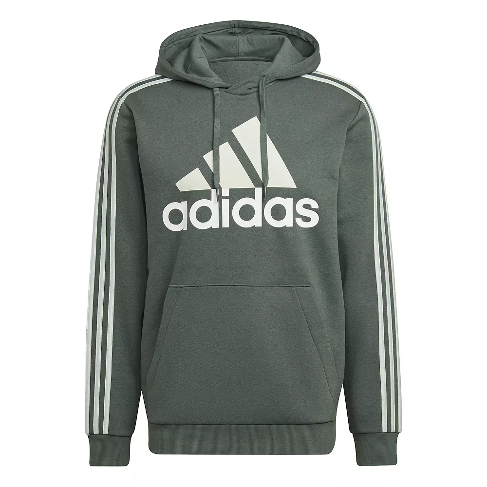 Big & Tall adidas Essential 3-Stripes Badge of Sport Hoodie 13 Big & Tall adidas Essential 3-Stripes Badge of Sport Hoodie - Image 11