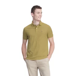 Men's Tommy Hilfiger Justin Polo -Workout Clothes Sales Store 5106509 Olive