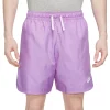 Men's Nike Essentials Woven Flow Shorts -Workout Clothes Sales Store 5117145 Rush Fuchsia White