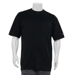 Big & Tall Champion® Solid Crewneck Pocket Tee 7 Big & Tall Champion® Solid Crewneck Pocket Tee -Workout Clothes Sales Store 5121479 Black