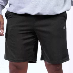 Big & Tall Champion® Solid Lounge Shorts -Workout Clothes Sales Store 5121535 Charcoal Heather