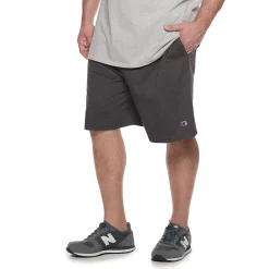 Big & Tall Champion® Solid Lounge Shorts -Workout Clothes Sales Store 5121535 Granite