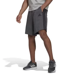 Big & Tall adidas 3-Stripe Jersey Shorts 17 Big & Tall adidas 3-Stripe Jersey Shorts -Workout Clothes Sales Store 5131831 Dark Gray White