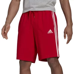 Big & Tall adidas 3-Stripe Jersey Shorts 14 Big & Tall adidas 3-Stripe Jersey Shorts -Workout Clothes Sales Store 5131831 Scarlet White