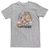 Big & Tall ThunderCats Group Shot Logo Badge Tee -Workout Clothes Sales Store 5151856
