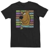 Big & Tall Scooby-Doo Ruh-Roh Neon Text Stack Tee -Workout Clothes Sales Store 5152683