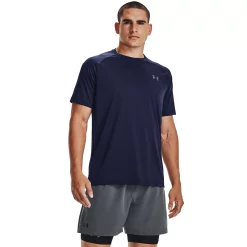 Men's Under Armour Tech 2.0 Novelty Tee -Workout Clothes Sales Store 5154795 Midnight Navy