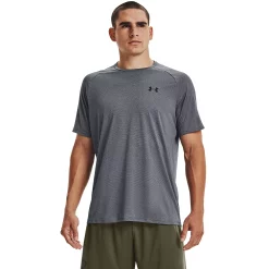 Men's Under Armour Tech 2.0 Novelty Tee -Workout Clothes Sales Store 5154795 Pitch Gray
