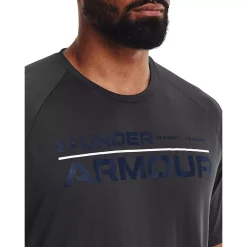 Men's Under Armour Wordmark Tech 2.0 Tee -Workout Clothes Sales Store 5154798 ALT3