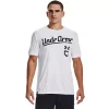 Men's Under Armour Baseball Script Tee -Workout Clothes Sales Store 5154924 White