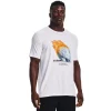 Men's Under Armour Football Game Mode Tee -Workout Clothes Sales Store 5154930 White